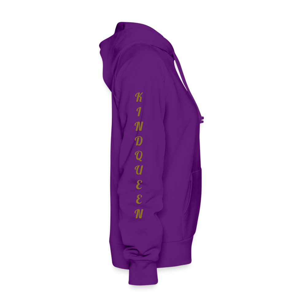 Women's Hoodie (Kind Queen) - purple