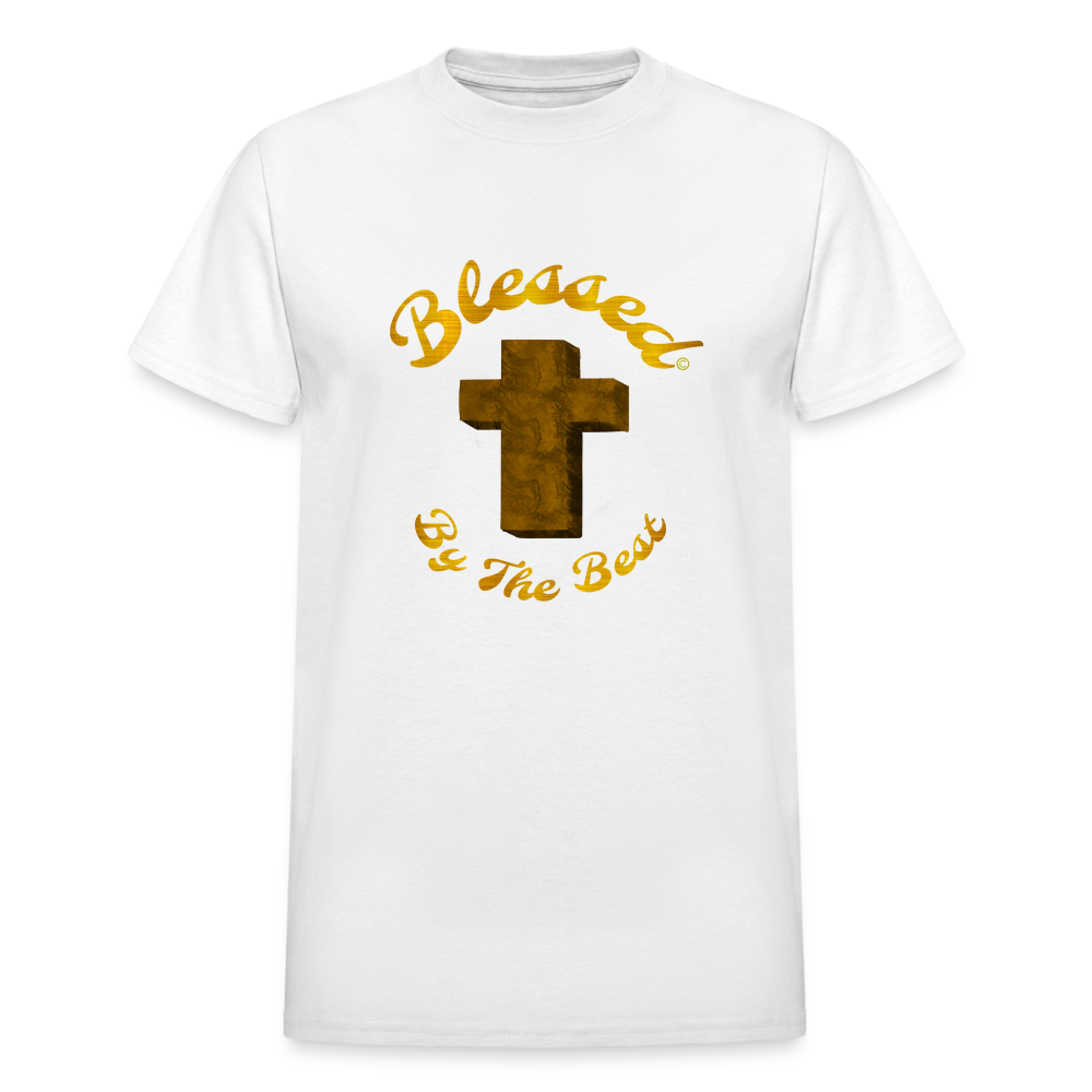 Blessed by the Best ( Cross Design) - white