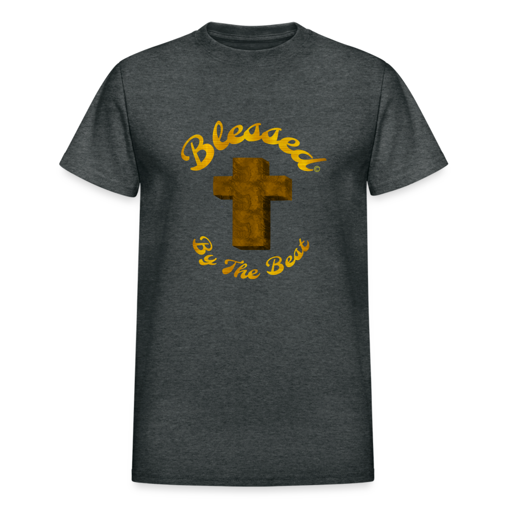 Blessed by the Best ( Cross Design) - deep heather