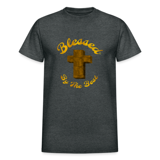 Blessed by the Best ( Cross Design) - deep heather