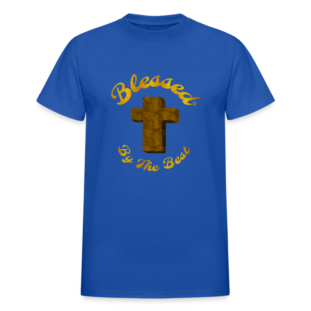 Blessed by the Best ( Cross Design) - royal blue