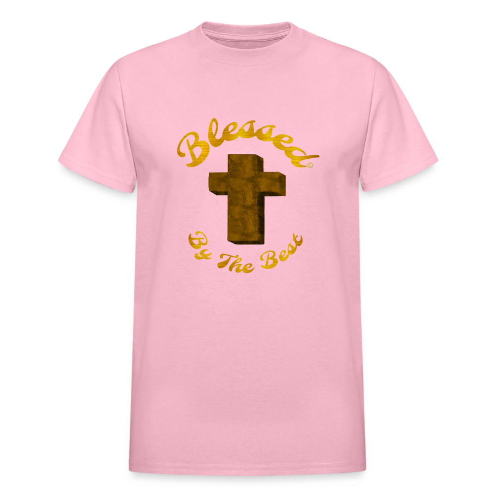 Blessed by the Best ( Cross Design) - light pink