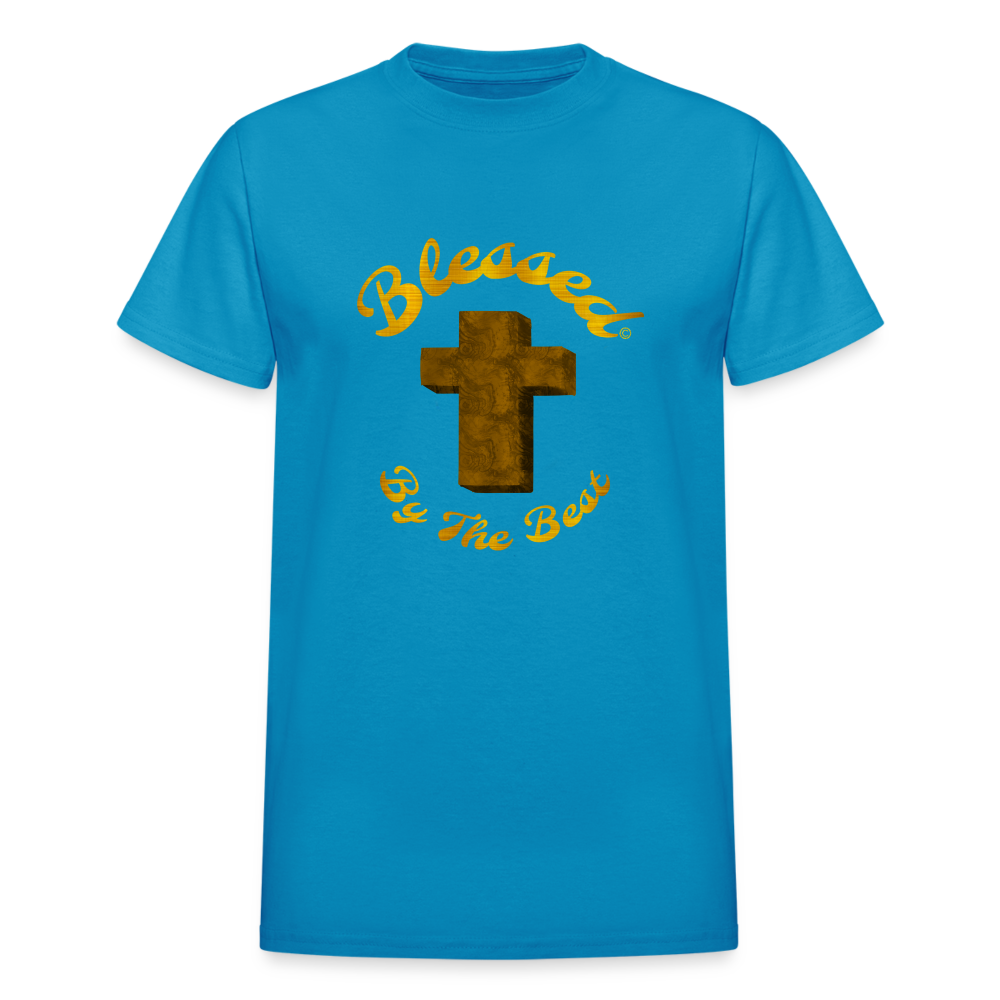 Blessed by the Best ( Cross Design) - turquoise