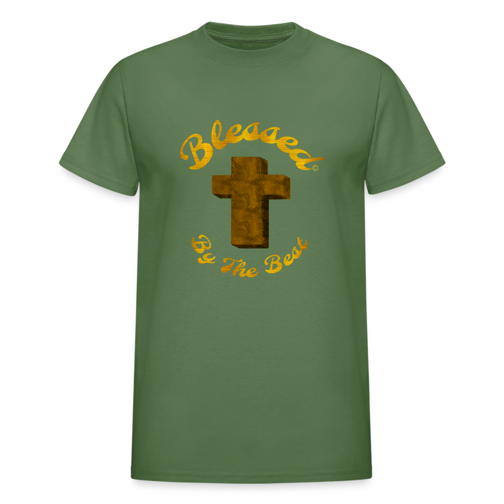 Blessed by the Best ( Cross Design) - military green