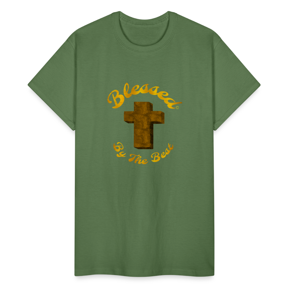 Blessed by the Best ( Cross Design) - military green