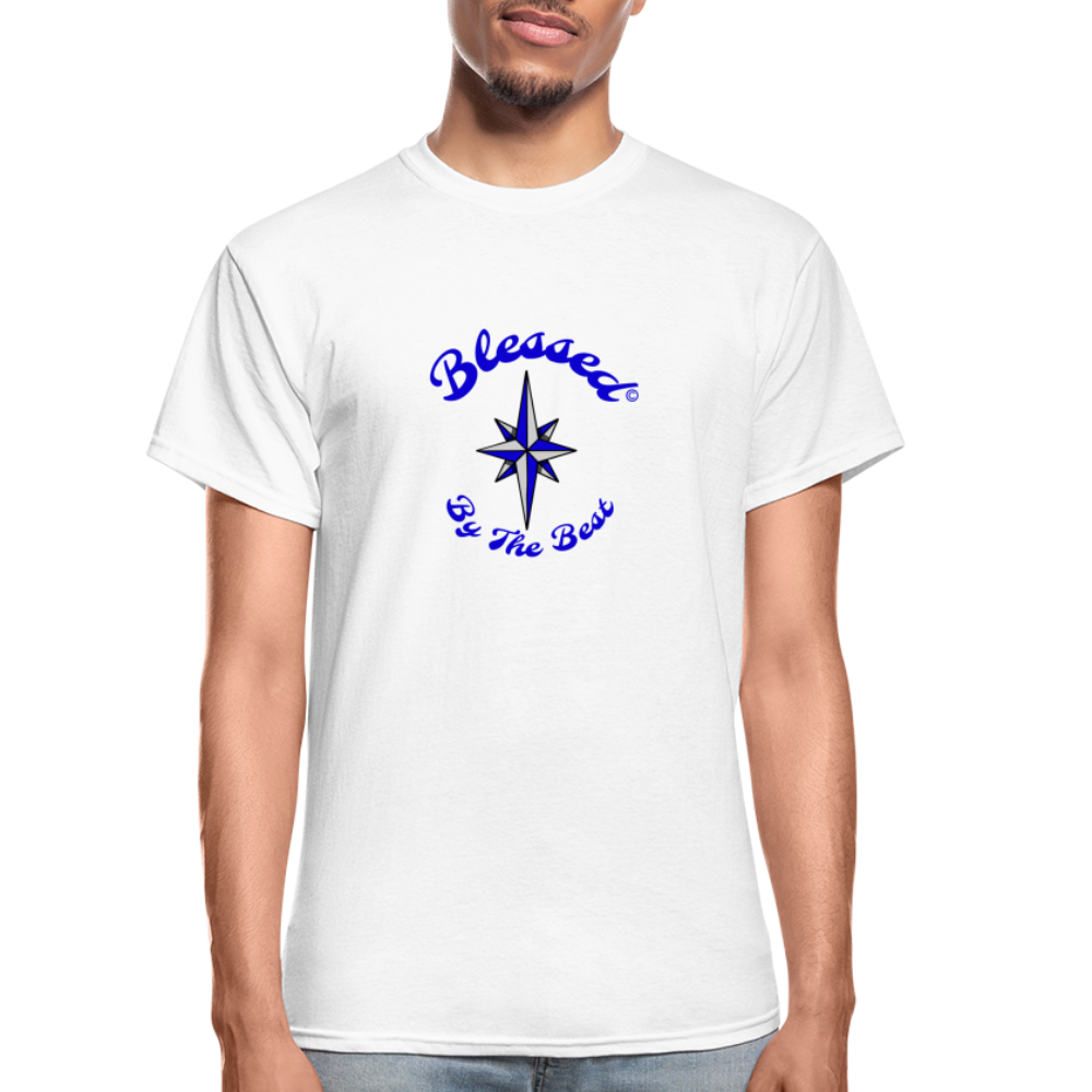 BBTB Blue and Silver Design - white