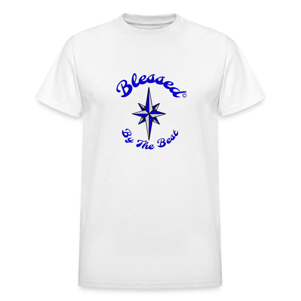 BBTB Blue and Silver Design - white