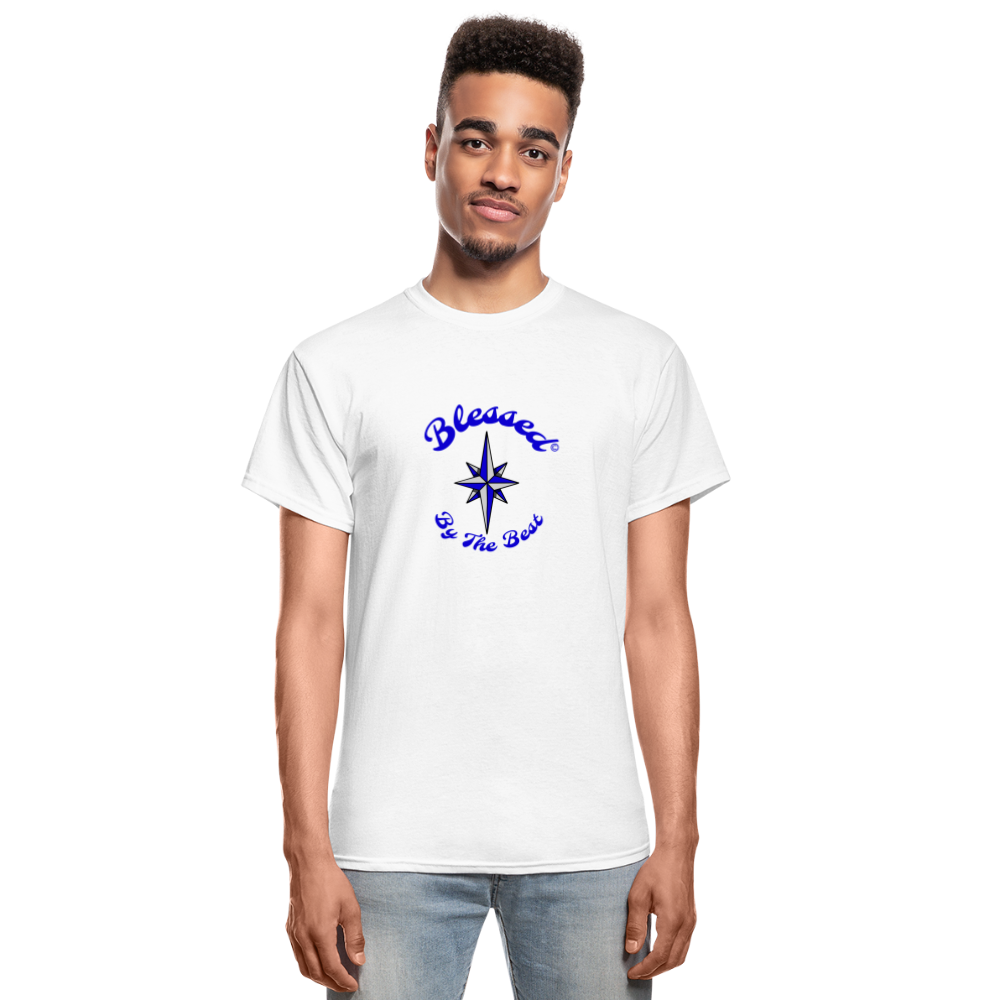 BBTB Blue and Silver Design - white