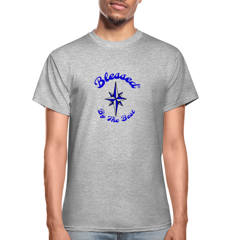 BBTB Blue and Silver Design - heather gray