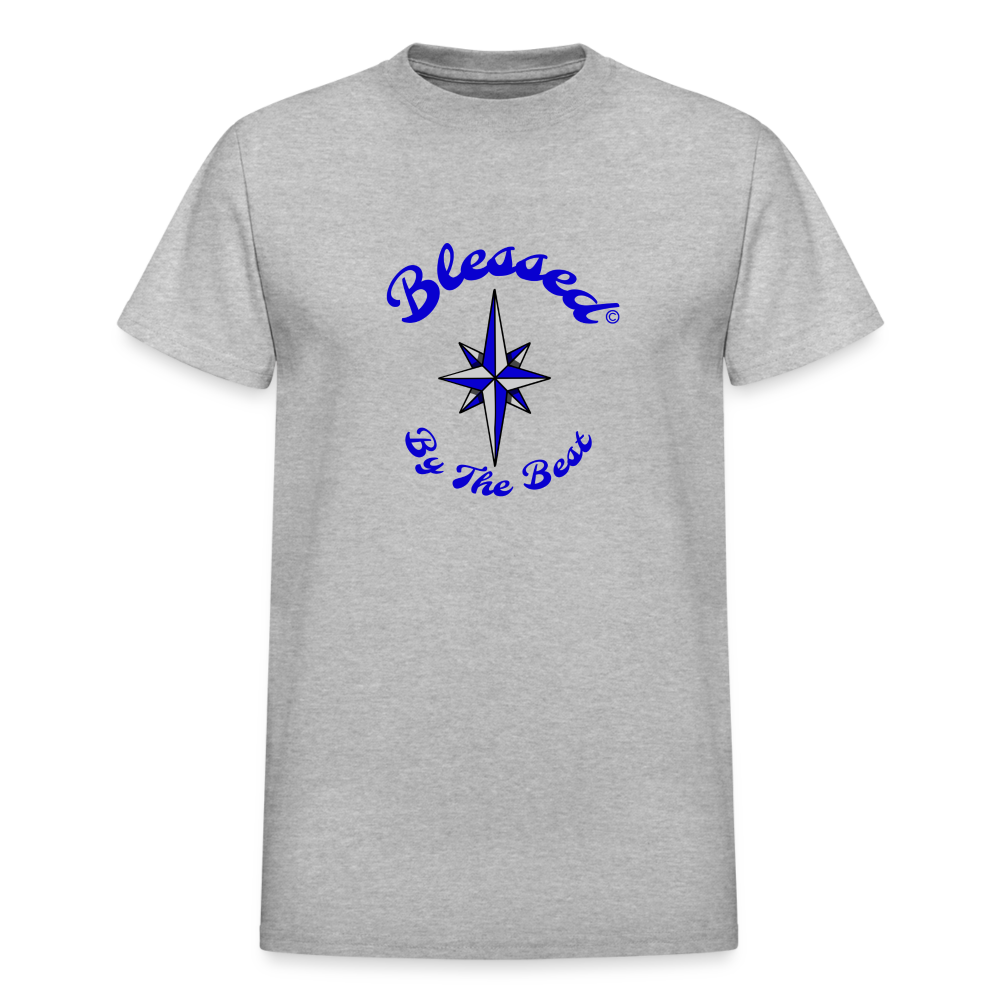 BBTB Blue and Silver Design - heather gray