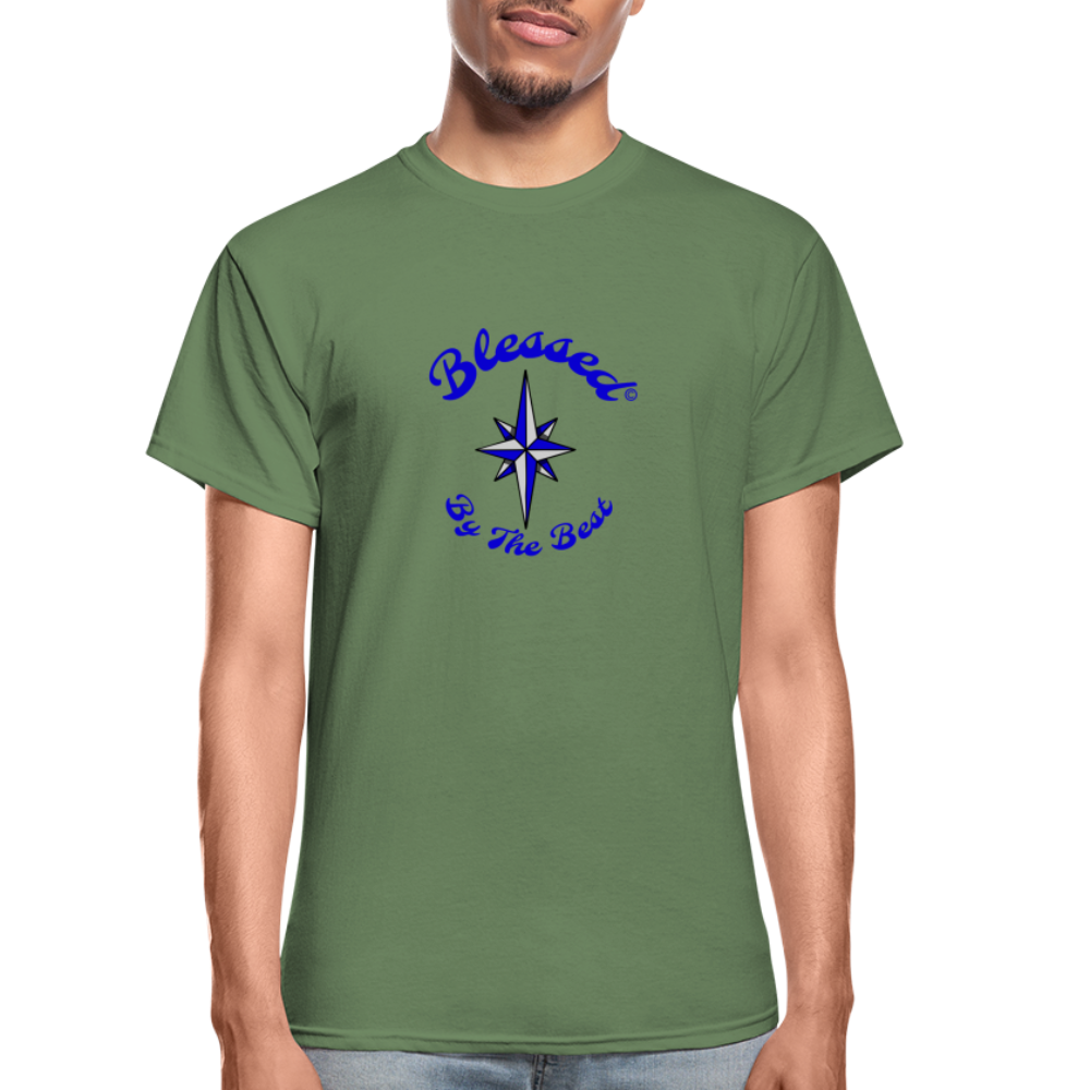 BBTB Blue and Silver Design - military green