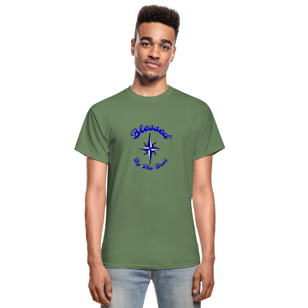 BBTB Blue and Silver Design - military green