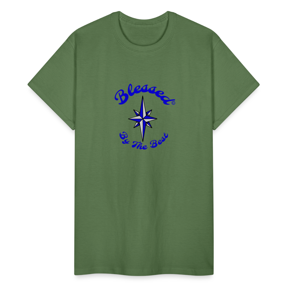 BBTB Blue and Silver Design - military green