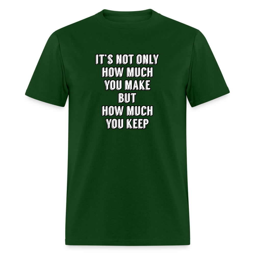 Wealth Mindset Unisex Classic T-Shirt - forest green