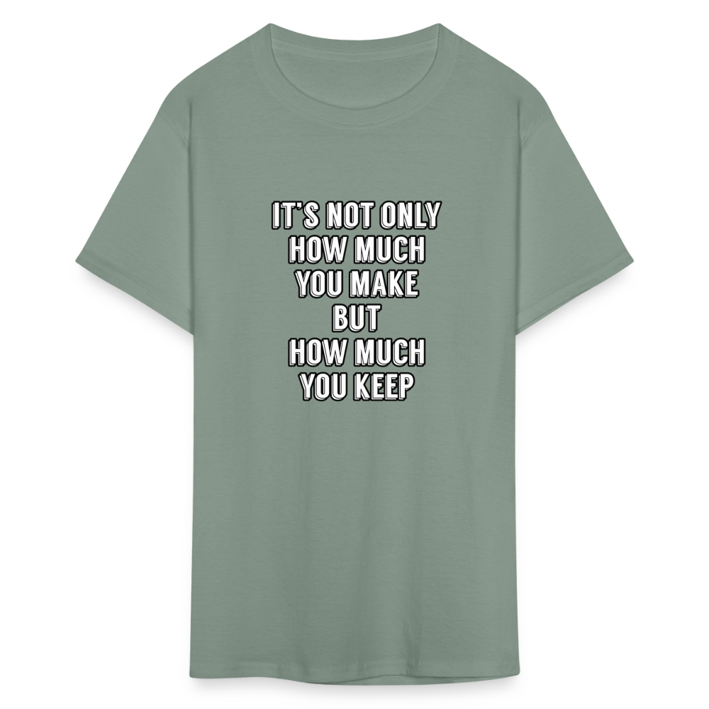 Wealth Mindset Unisex Classic T-Shirt - sage