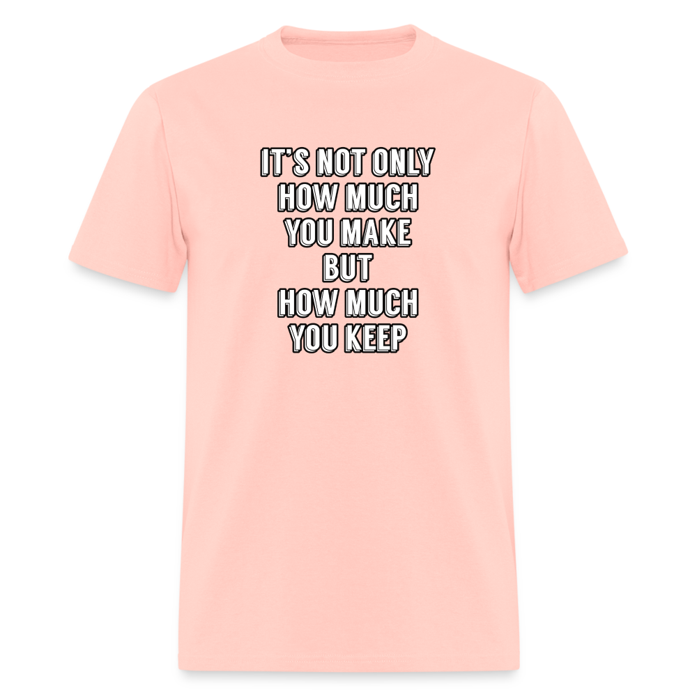 Wealth Mindset Unisex Classic T-Shirt - blush pink 