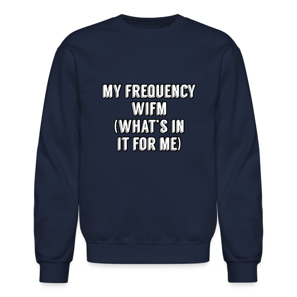 WIFM Crewneck Sweatshirt - navy