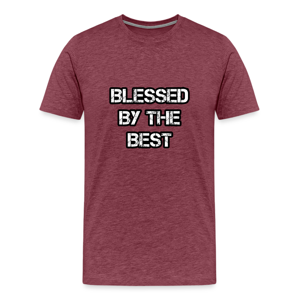 BBTB Men's Premium T-Shirt - heather burgundy