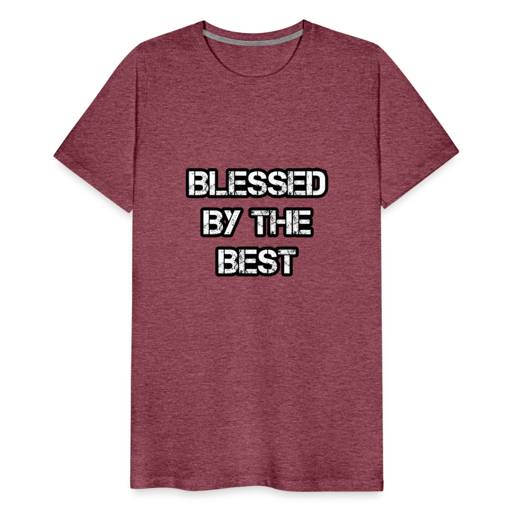 BBTB Men's Premium T-Shirt - heather burgundy