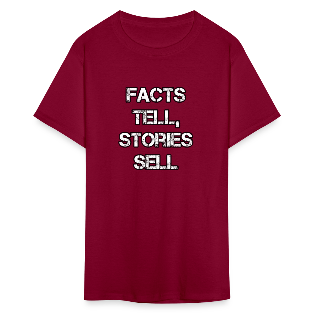 Facts!!! Unisex Classic T-Shirt - burgundy