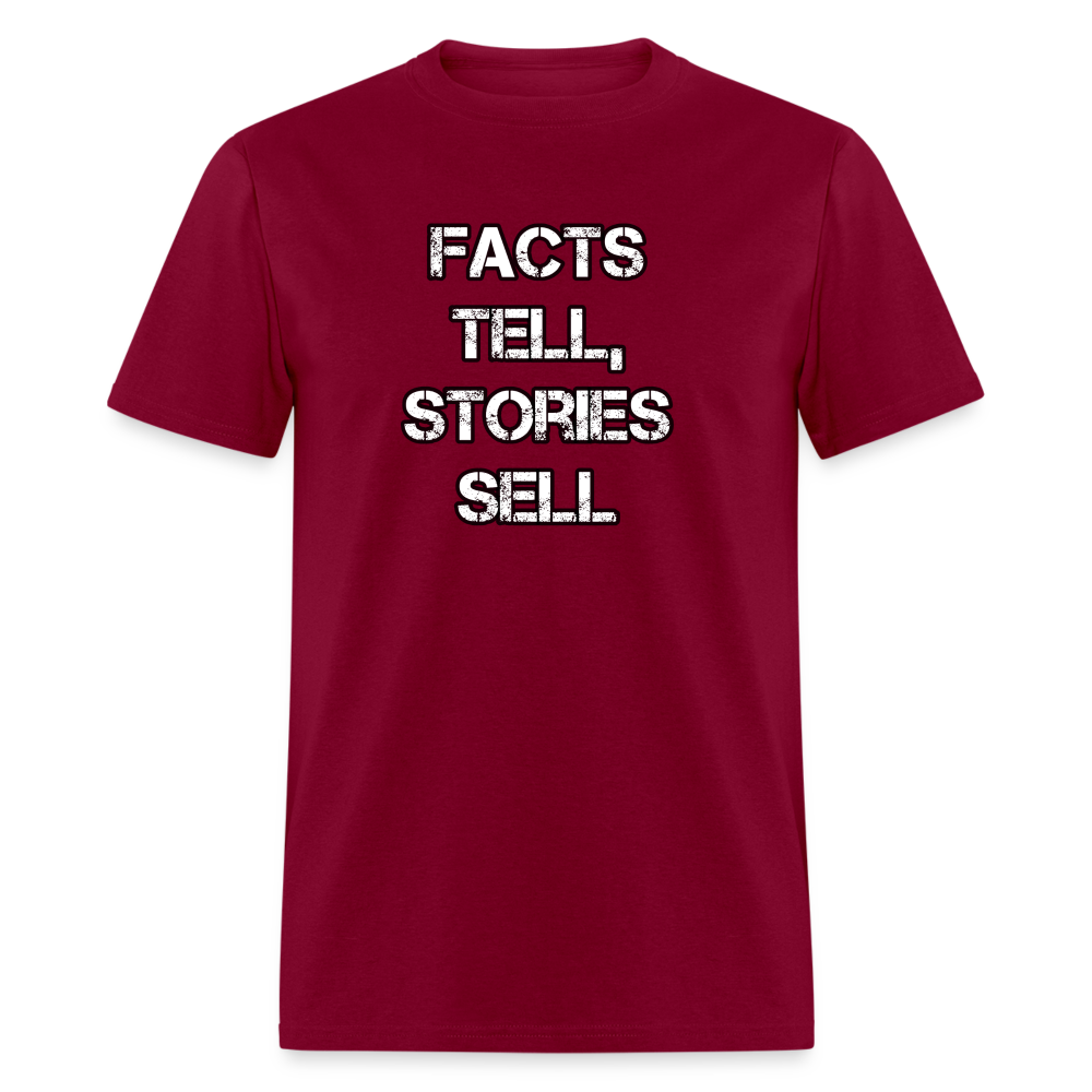 Facts!!! Unisex Classic T-Shirt - burgundy