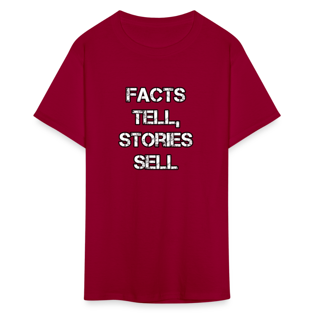 Facts!!! Unisex Classic T-Shirt - dark red