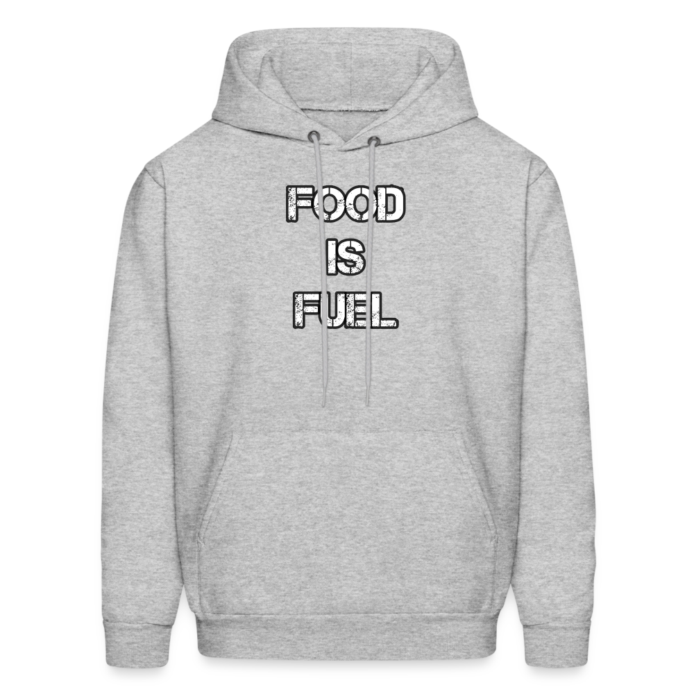 Food Fuel Men's Hoodie - heather gray