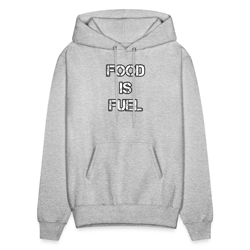 Food Fuel Men's Hoodie - heather gray