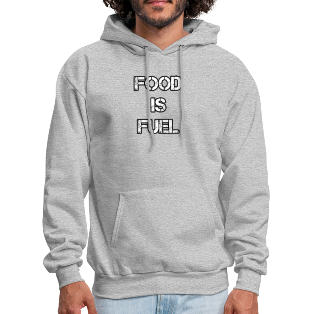 Food Fuel Men's Hoodie - heather gray