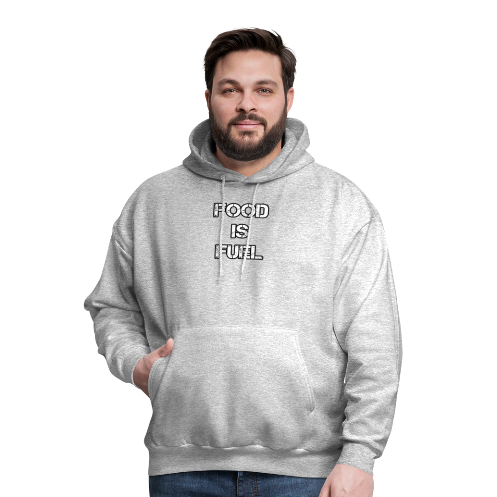 Food Fuel Men's Hoodie - heather gray