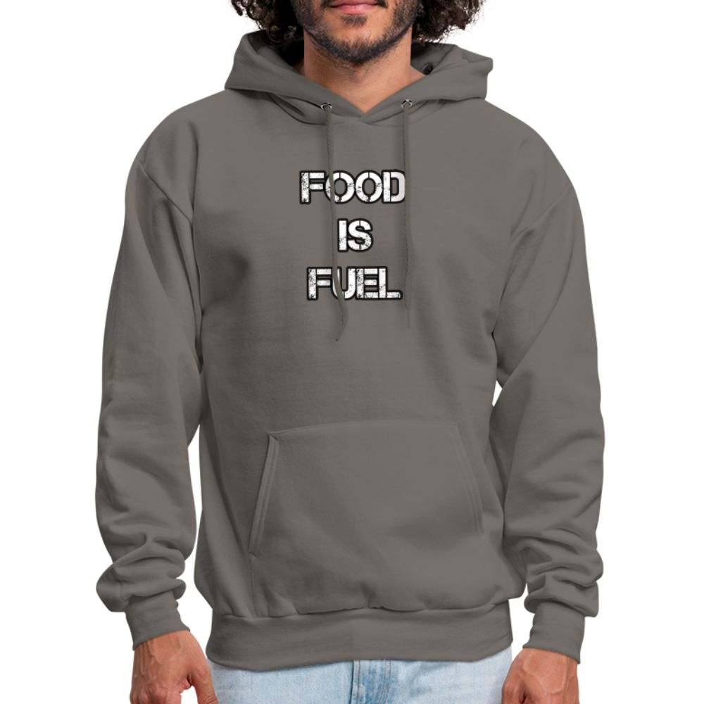 Food Fuel Men's Hoodie - asphalt gray