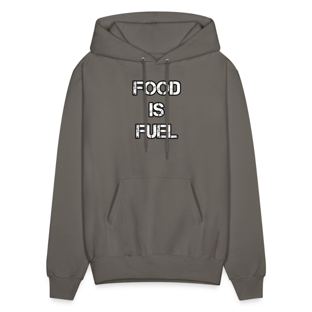 Food Fuel Men's Hoodie - asphalt gray