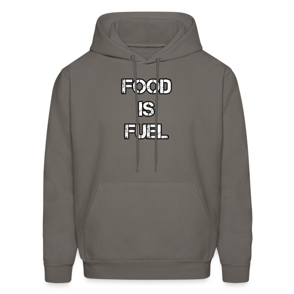 Food Fuel Men's Hoodie - asphalt gray