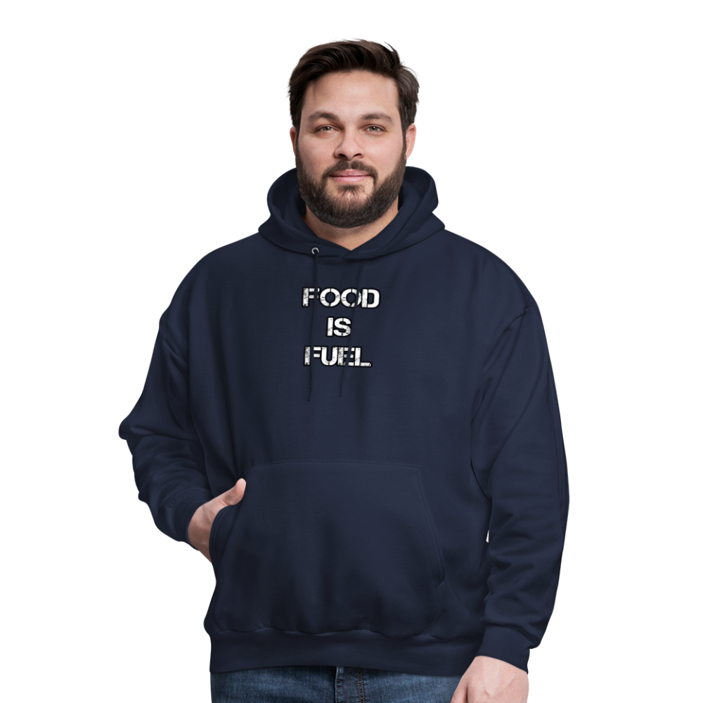 Food Fuel Men's Hoodie - navy