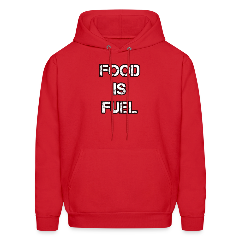 Food Fuel Men's Hoodie - red