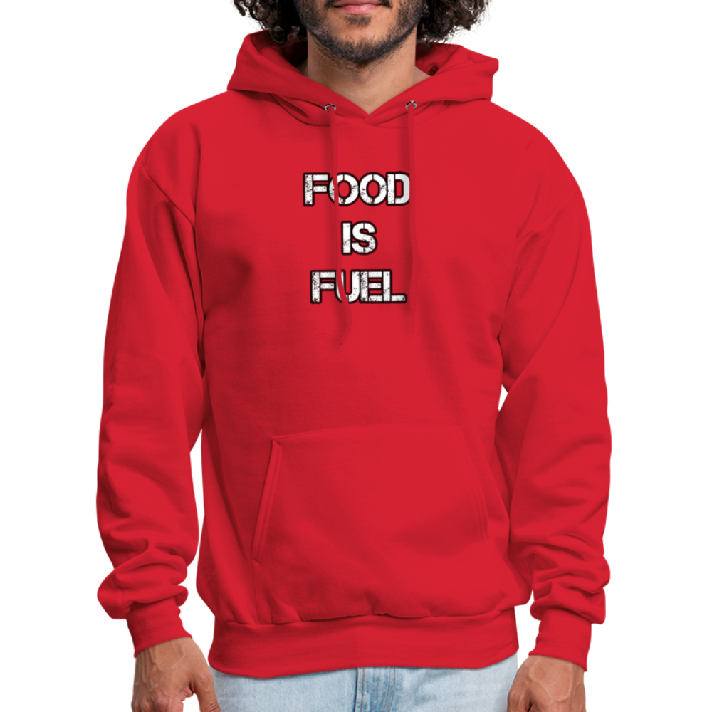 Food Fuel Men's Hoodie - red