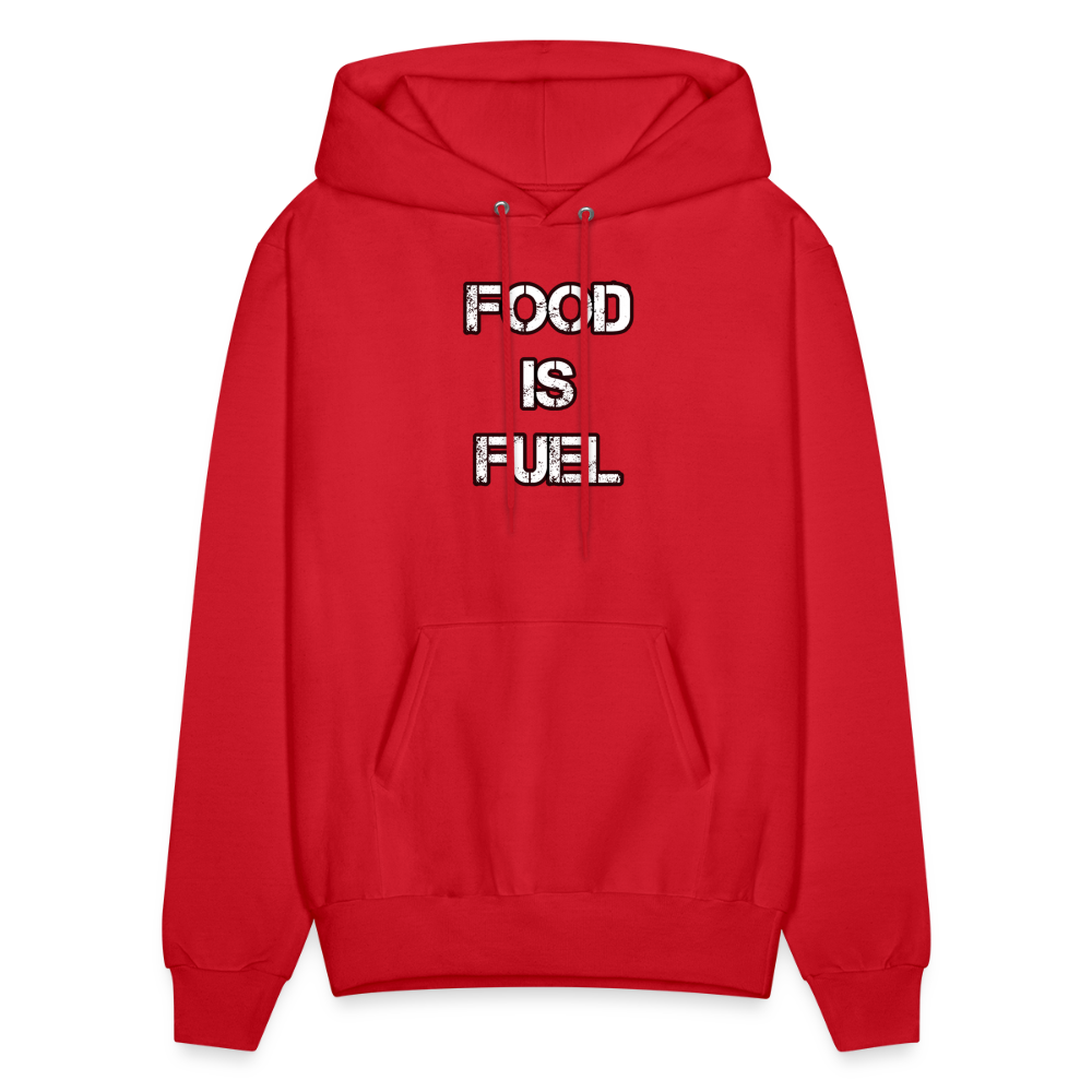 Food Fuel Men's Hoodie - red