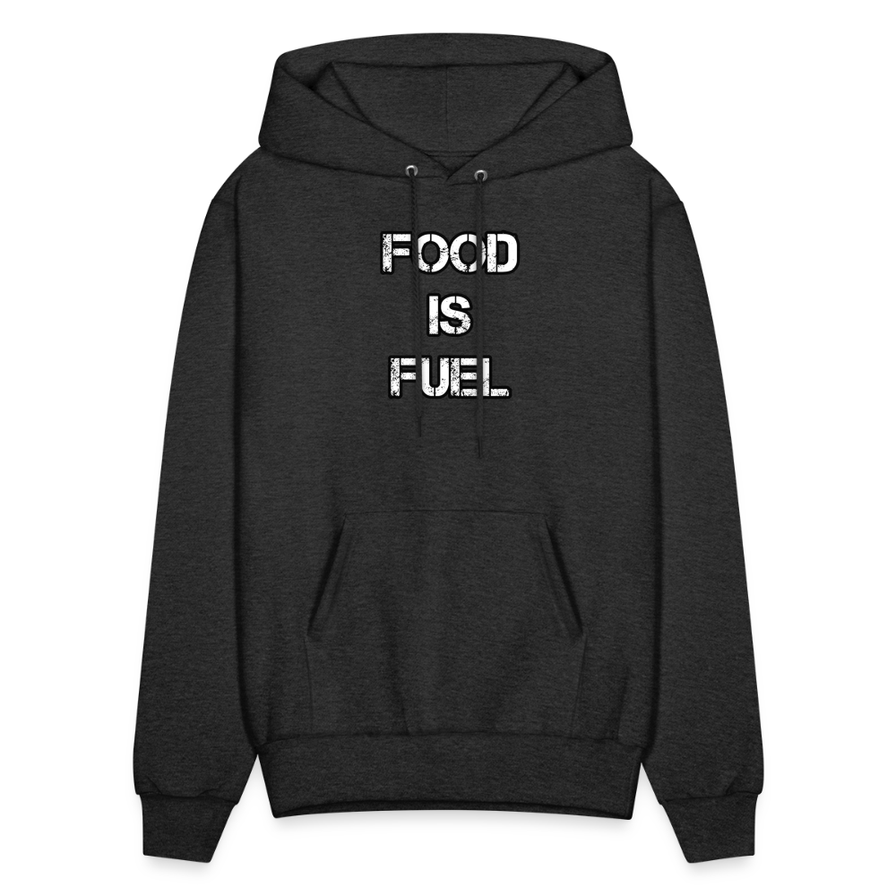 Food Fuel Men's Hoodie - charcoal grey