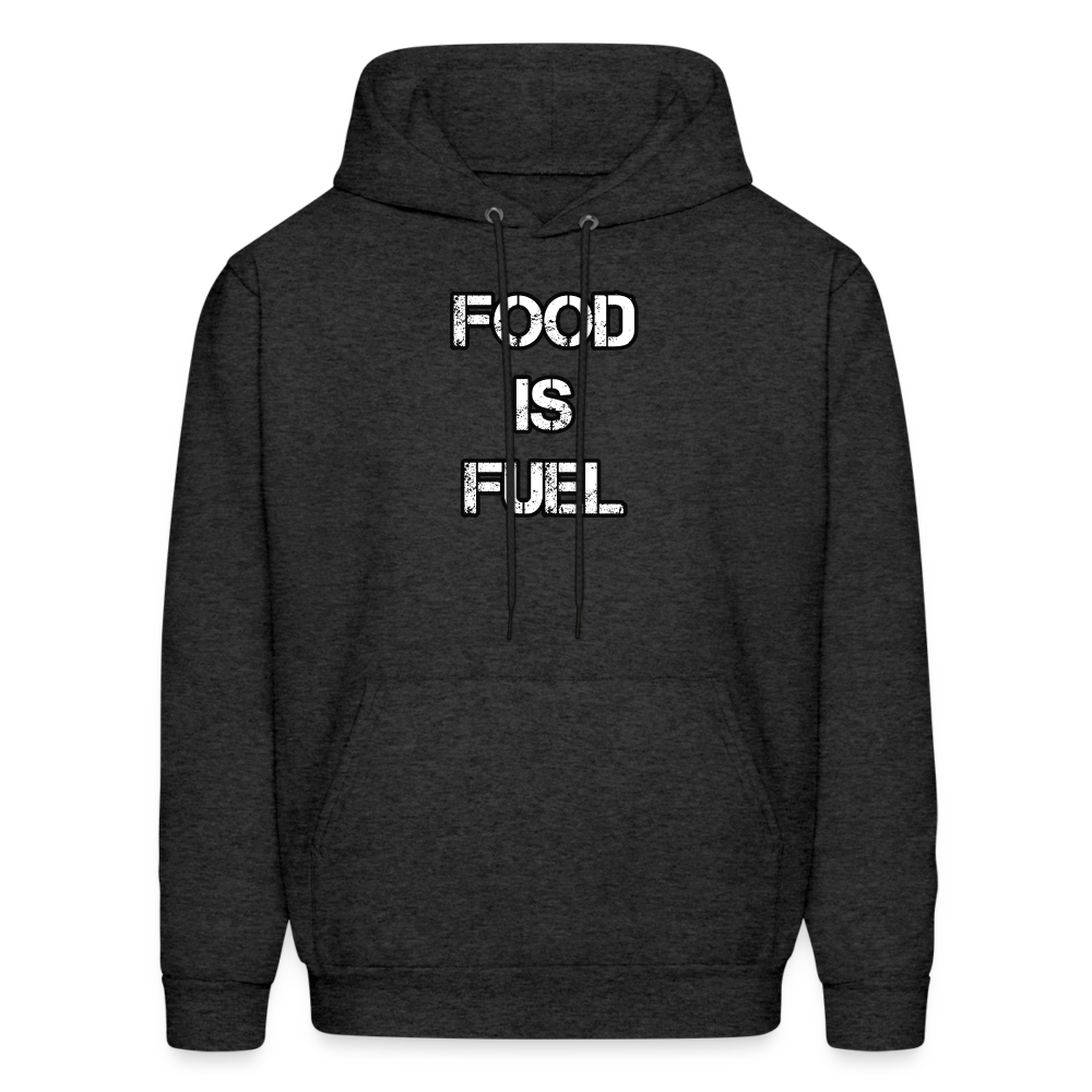 Food Fuel Men's Hoodie - charcoal grey