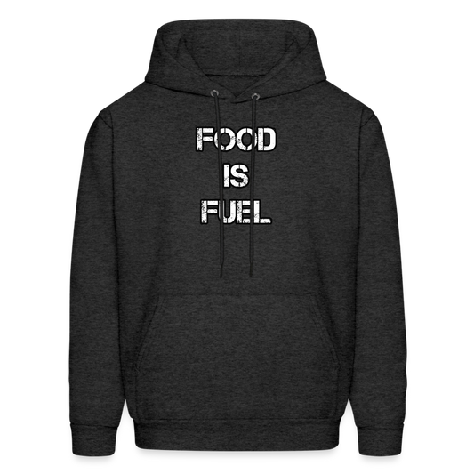 Food Fuel Men's Hoodie - charcoal grey