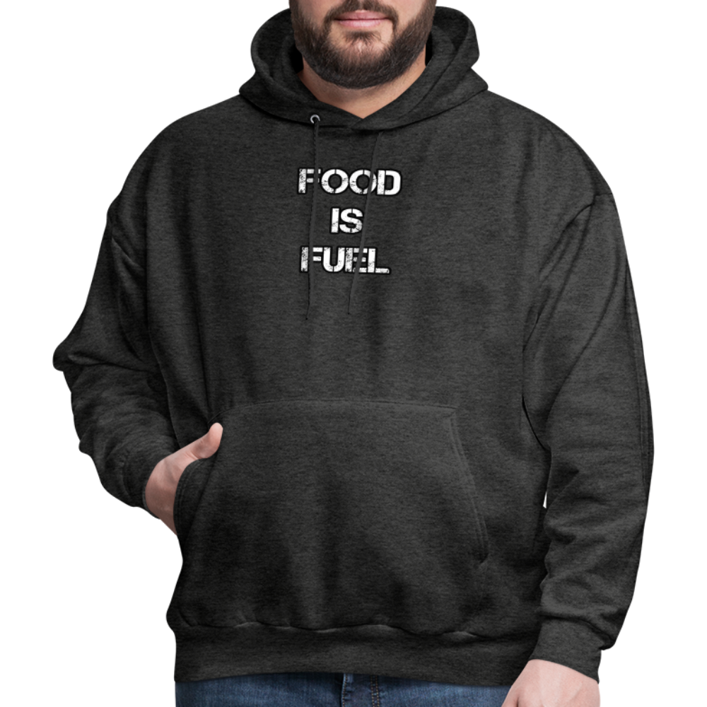 Food Fuel Men's Hoodie - charcoal grey