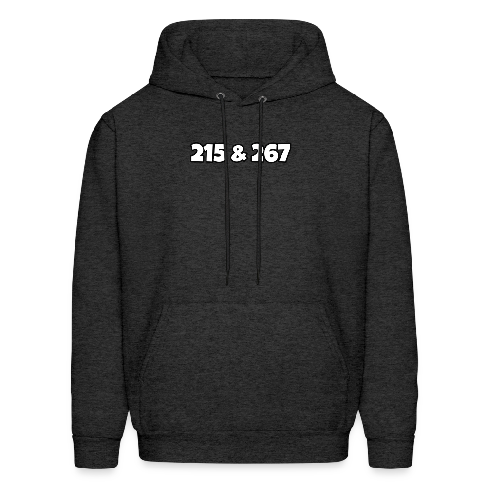 215 Men's Hoodie - charcoal grey