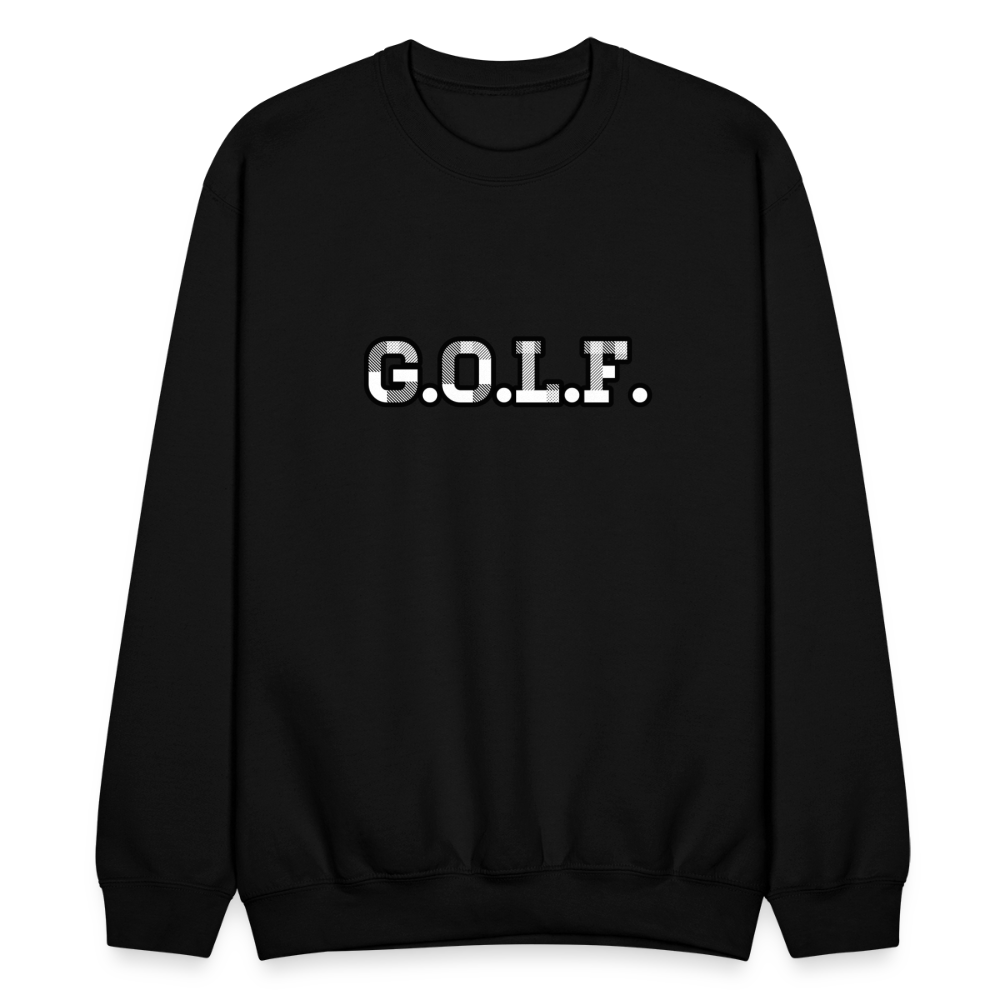 G.O.L.F. Crewneck Sweatshirt - black