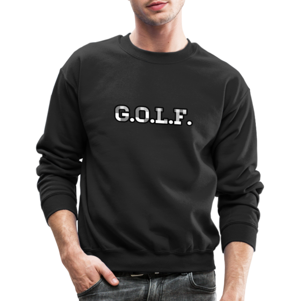 G.O.L.F. Crewneck Sweatshirt - black