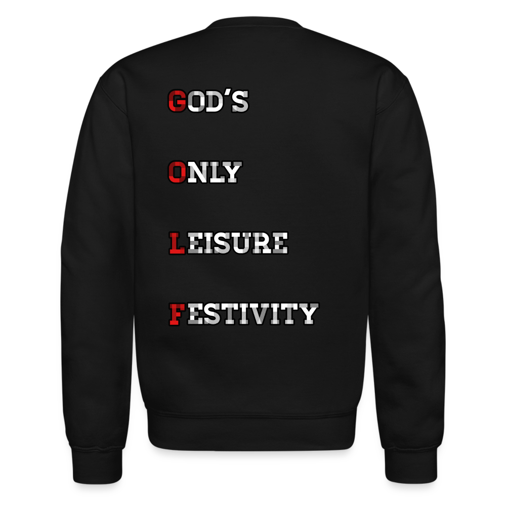 G.O.L.F. Crewneck Sweatshirt - black